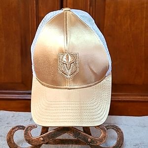 Vegas Golden Knights Hat Gold Trucker